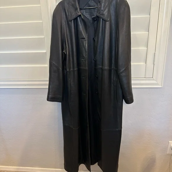 Preston & York Black Leather Jacket - Picture 2 of 14